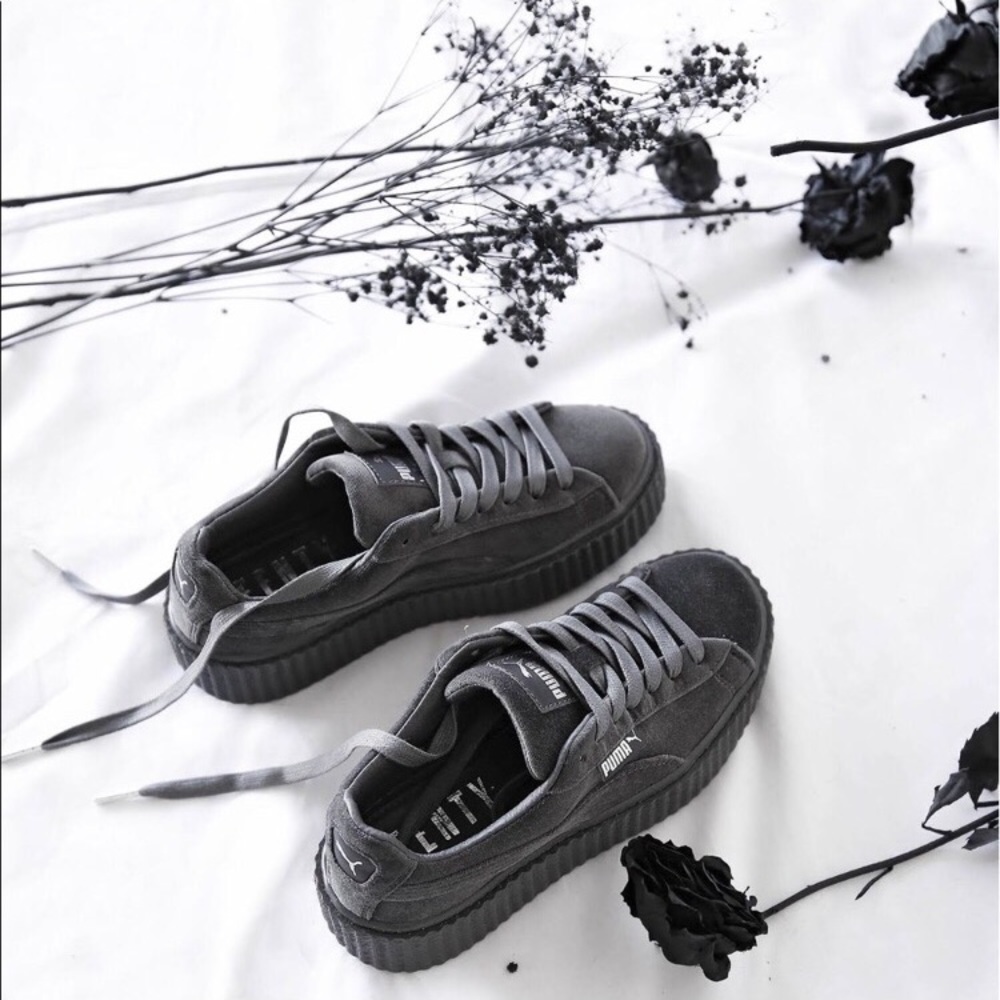 Fenti Puma by Rihanna velvet creeper sneakers